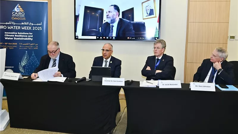 سويلم بأسوع المياه: من المحتمل استضافة مصر لمؤتمر تمويل إعادة إعمار غزة 