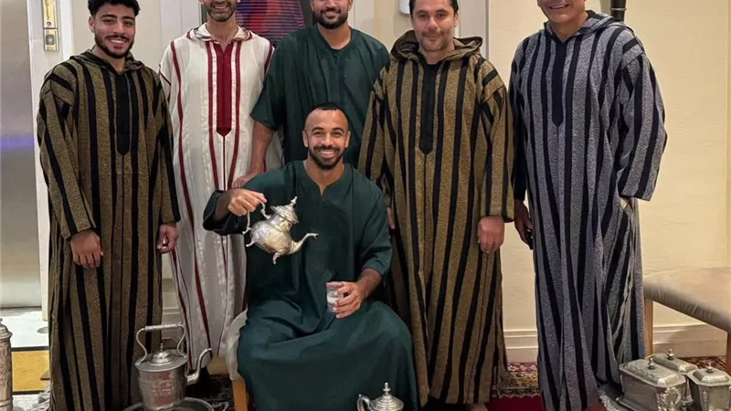 نجوم منتخب مصر بالزي المغربي استعدادًا لكأس العرب