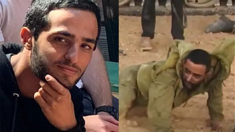 صاحب الصورة الأشهر.. حماس تفرج عن الجندي المسحول «نمرود كوهين»