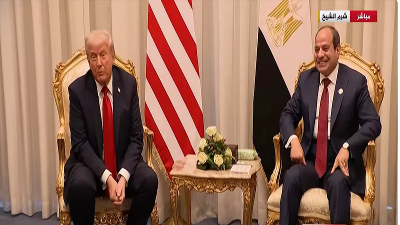 ترامب: سنناقش مع القادة الحاضرين بشرم الشيخ إعادة إعمار غزة| فيديو