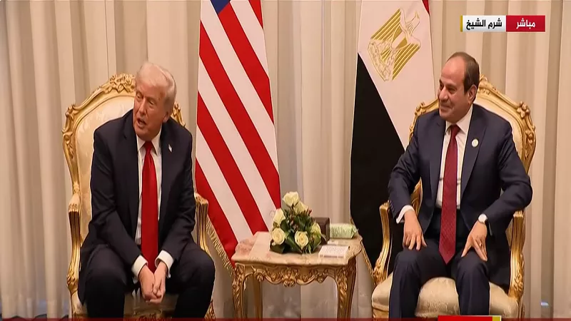 ردًا على انضمام الرئيس السيسي لمجلس السلام .. ترامب: «أود أن يكون عضوًا»| فيديو
