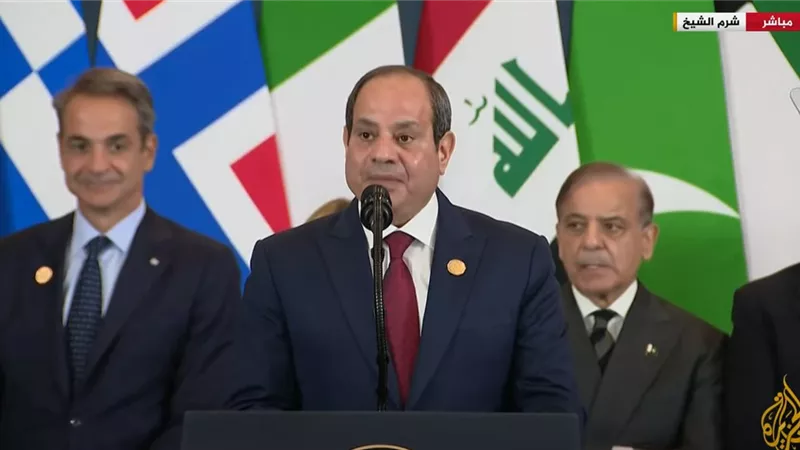 الرئيس السيسي: أدعو الشعب الإسرائيلي لمد يده لتحقيق السلام | فيديو