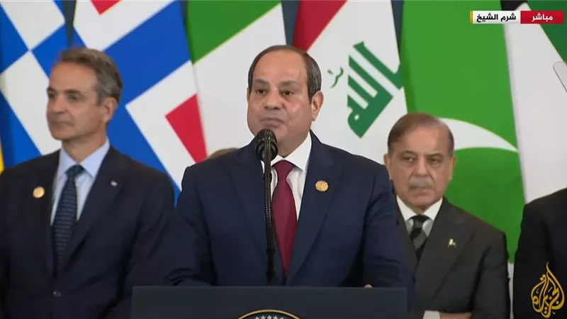 الرئيس السيسي: السلام لا تصنعه الحكومات وحدها بل تبنيه الشعوب| فيديو
