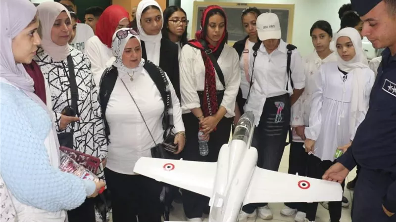 نشء الشرقية في زيارة للكلية الجوية المصرية | صور
