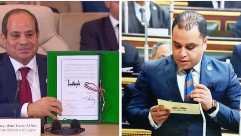 حزب الشعب الجمهوري يثمن جهود الرئيس السيسى  لوقف حرب عزة 