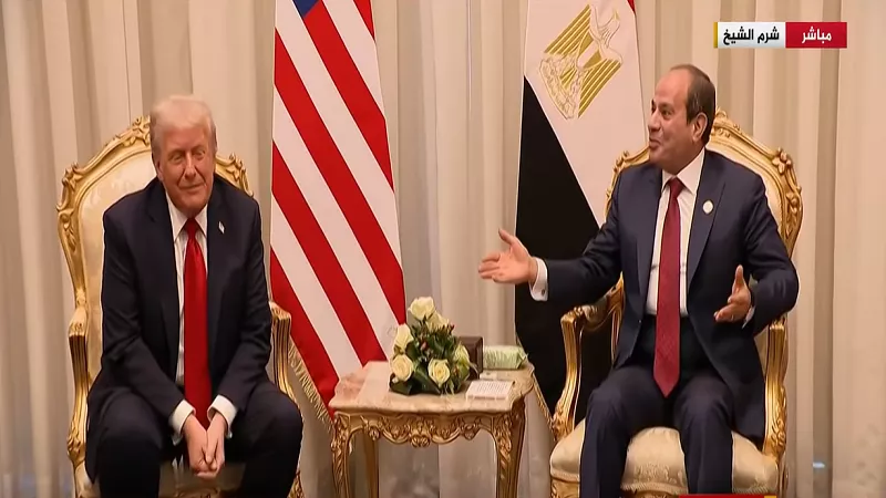 الرئيس السيسي يشكر ترامب على جهوده لوقف حرب غزة| فيديو