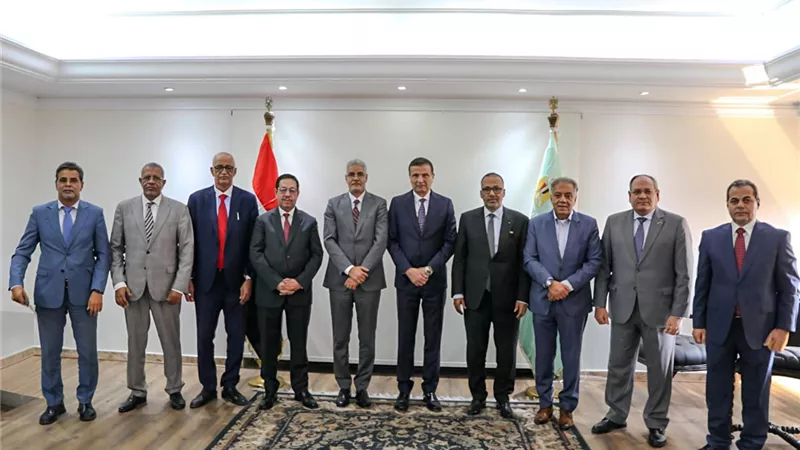 وزير الزراعة يبحث مع نظيره الموريتاني تعزيز سبل التعاون الزراعي المشترك