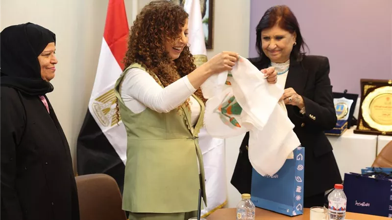 القومي للمرأة يجتمع بائتلاف البرلمانيات من الدول العربية لمناهضة العنف ضد النساء