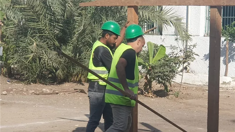  بدء اختبارات العمال المرشحين للعمل بشركة مقاولات بالإمارات