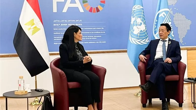 وزيرة التخطيط تبحث مع مدير الفاو تعزيز العلاقات المشتركة في مجال الأمن الغذائي