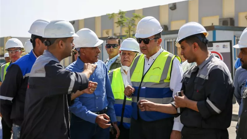 إعادة تشغيل مصنع بلوكات الأنود الكربونية بالعين السخنة