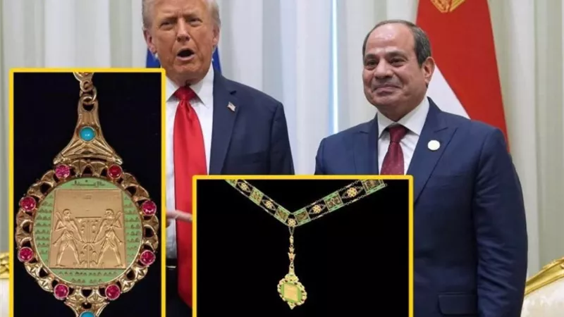 «شكرا سيدي الرئيس».. الأمريكيون يحتفلون بمنح ترامب قلادة النيل في مصر