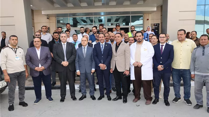 محافظ كفرالشيخ يتفقد مستشفى قلين التخصصي.. ويوجه بتوفير الرعاية الطبية المتميزة وحسن معاملة المرضى