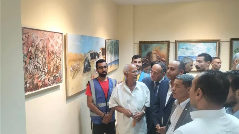 قصور الثقافة تفتتح معرض «تجربة شخصية» بالعريش 
