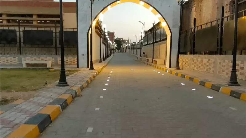 سكرتير عام كفر الشيخ يتفقد مسار العائلة المقدسة بالمدينة