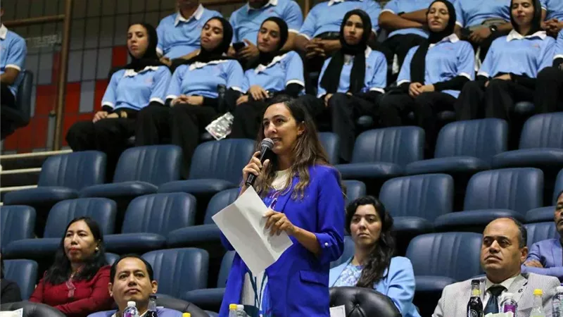افتتاح بطولة مصر الدولية للريشة الطائرة بمشاركة 8 دولة.. صور