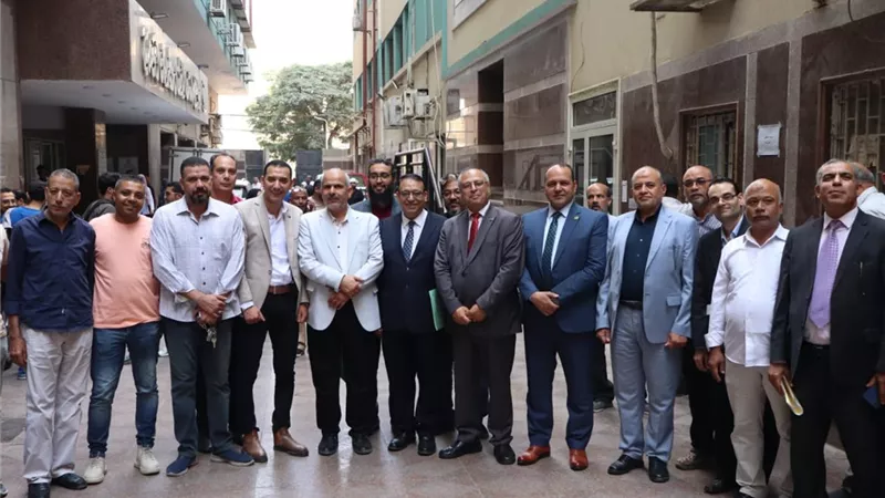 رئيس جامعة الأزهر يفتتح أعمال التطوير بمستشفى سيد جلال الجامعي|صور