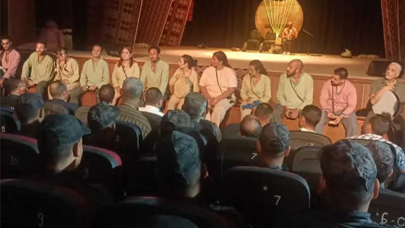 قصر ثقافة العريش يستقبل عرض السمسمية ضمن مشروع المواجهة والتجوال