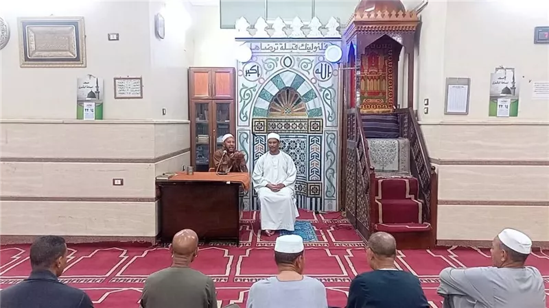 ختام فعاليات الأسبوع الثقافي بمسجد أسامة البكري بالبياضية في الأقصر 