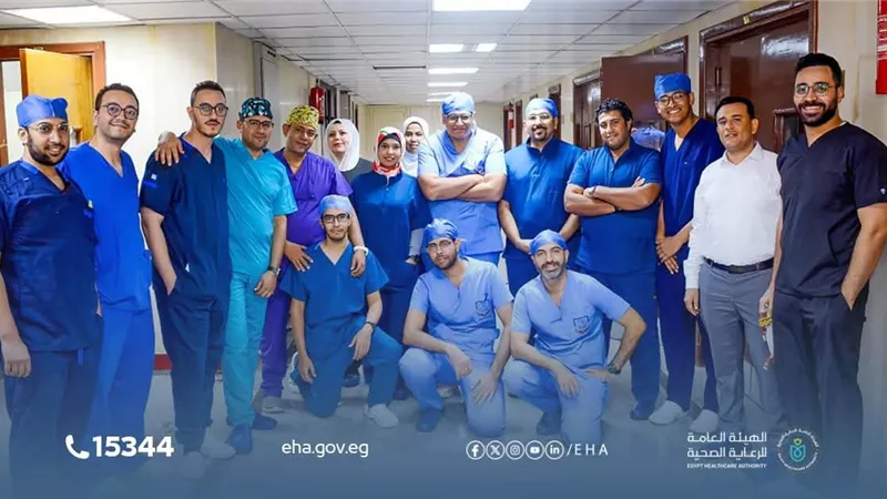 نجاح أول عملية لمرضى شلل الرعاش بمستشفى تابعة لمنظومة التأمين الصحي بالأقصر