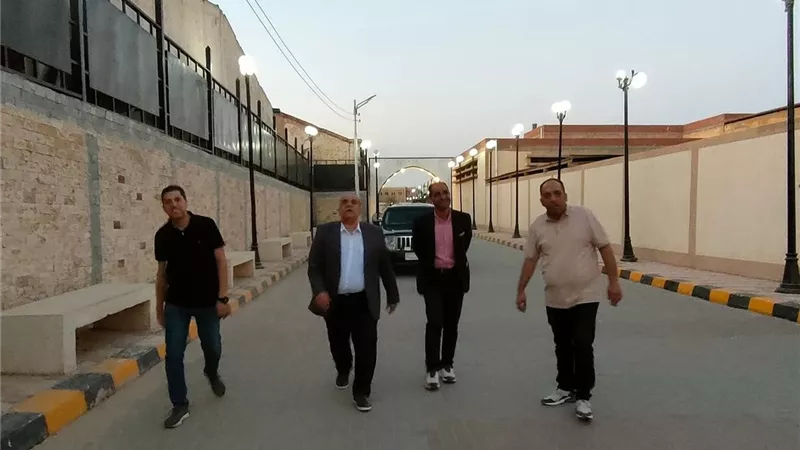 إزالة أعمال تجريف وفرشة خرسانية على أرض زراعية بقرية شنو في كفر الشيخ