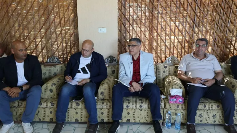 7 مطالب فى لقاء محافظ الجيزة مع أهالي ومشايخ الواحات البحرية|صور  