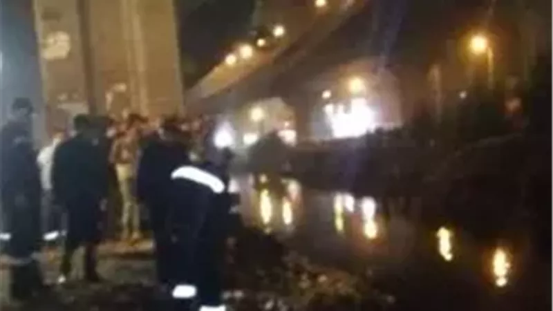 الاستماع لأقوال الشهود في حادث انقلاب سيارة ملاكي بترعة المريوطية