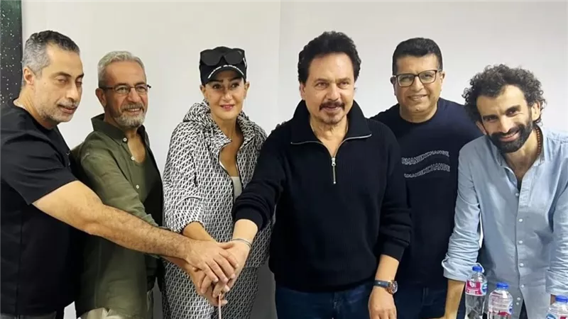 صبري فواز ومحمد رياض بطلا مسلسل غادة عبد الرازق الجديد