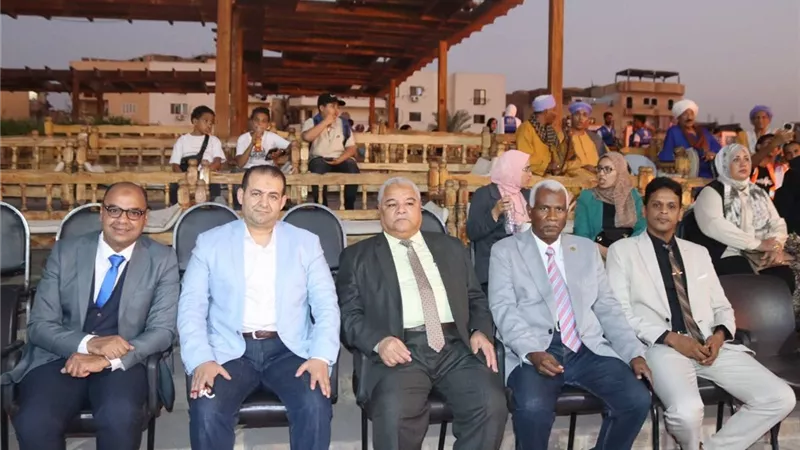 جامعة طيبة التكنولوجية تشارك في افتتاح معرض الأقصر الرابع للكتاب