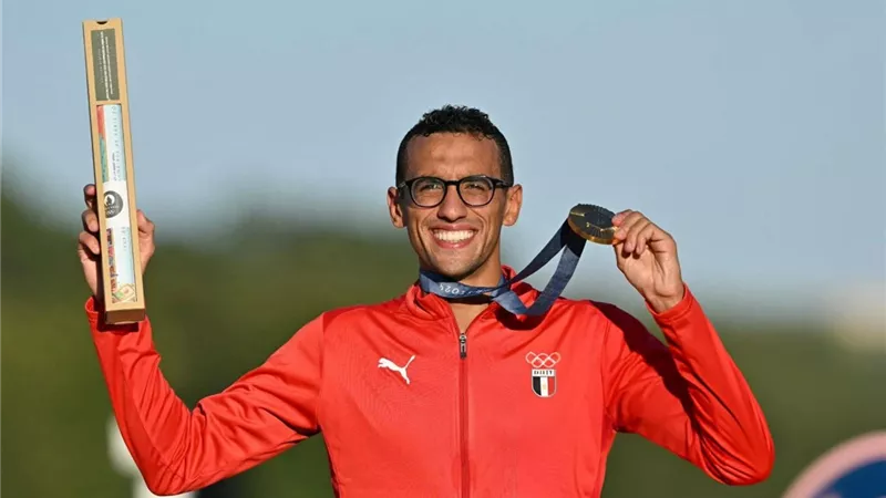 أحمد الجندي: أطمح لميدالية ثالثة في أولمبياد لوس أنجلوس