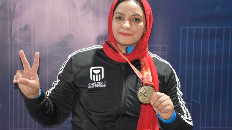 رحاب رضوان: ذهبية بطولة العالم مجرد بداية وهدفي بارالمبياد لوس أنجلوس