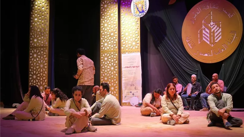 ثقافة تواسي الألم.. مسرح المواجهة والتجوال ينطلق في العريش للتخفيف عن أطفال غزة