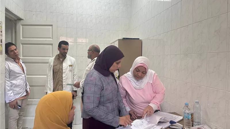 الصحة تواصل جولاتها الميدانية ببني سويف لضمان جودة الخدمات الطبية