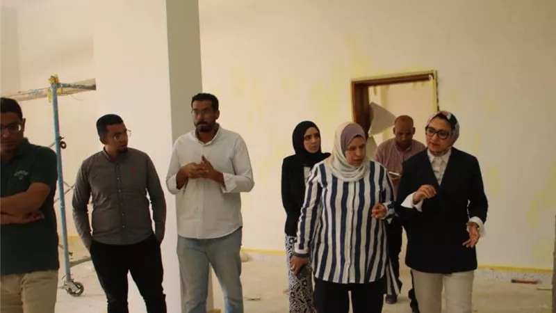 إنشاء مجمع حرفي بالمنطقة الصناعية في الوادى الجديد