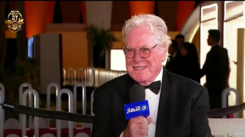 حسين فهمي: مهرجان القاهرة السينمائي ليس فرجة على النجوم .. بل نهضة للفن | فيديو