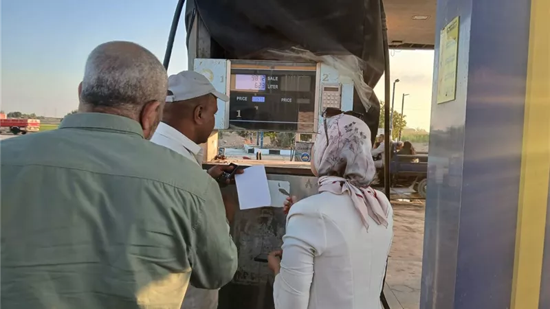 ضبط سولار مدعم ومخالفات بمخابز ومحال تجارية في حملات تموينية بالخانكة