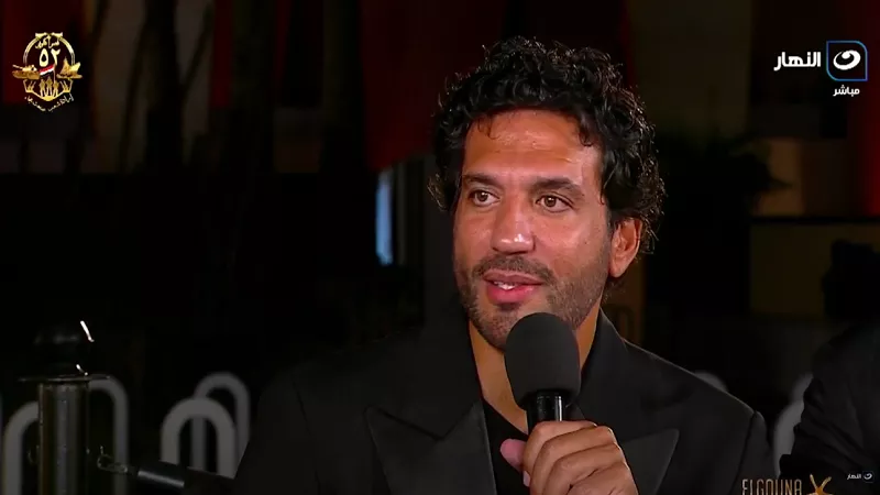 حسن الرداد: مهرجان الجونة قيمة كبيرة في الوطن العربي|فيديو