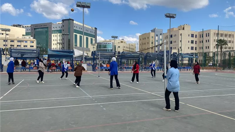 جامعة كفر الشيخ تنظم بطولة مهرجان النصر الرياضي| صور 