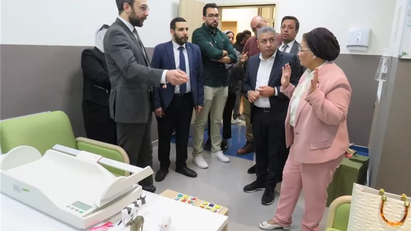 نائب وزير الصحة تواصل جولتها في الإسكندرية لمتابعة الحملة القومية «بداية آمنة»
