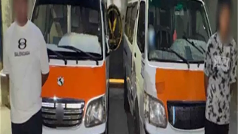 أمام أعين زوجته.. سائقان يعتديان على شاب ببني سويف والأمن يضبطهما