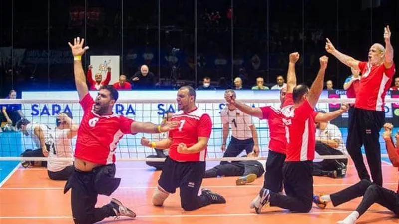 منتخب مصر للكرة الطائرة جلوس يصل إلى نهائي كأس العالم