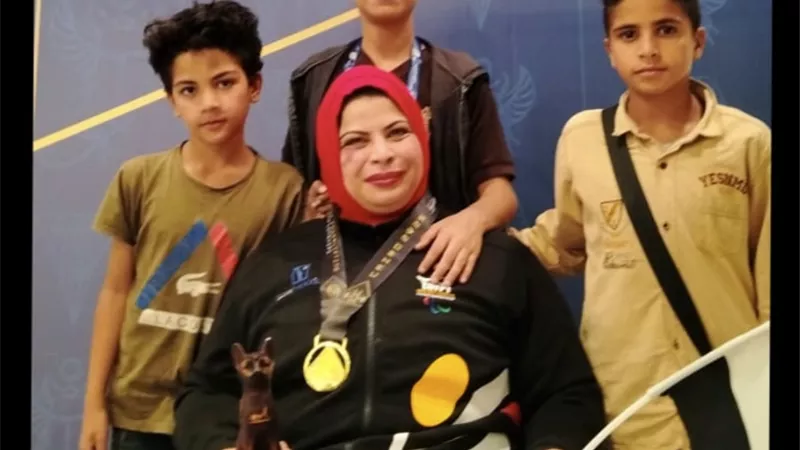 البطلة البارالمبية رانيا المرشدي تحصد الذهبية في بطولة العالم لرفع الأثقال