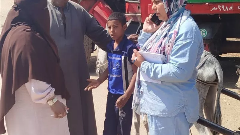 حملات مكثفة بالزينية في الأقصر.. ورفع 60 طن مخلفات