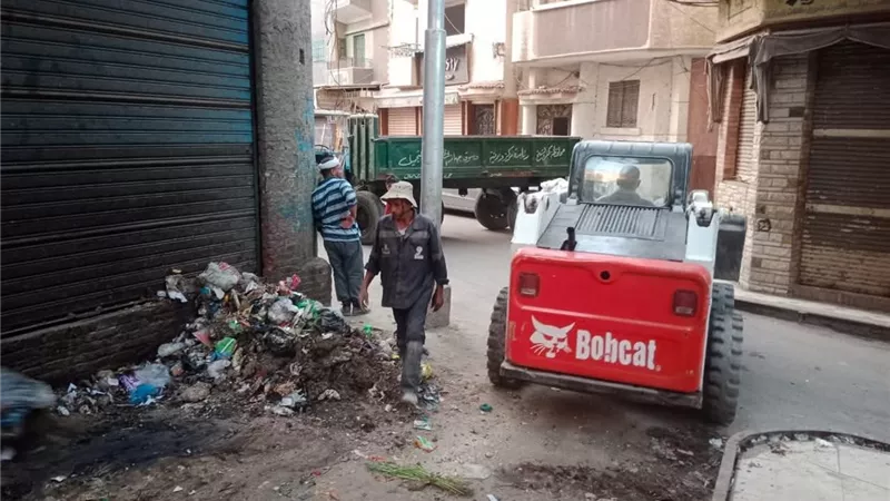 تكثيف حملات الصيانة والنظافة بدسوق وتحسين الخدمات بكفر الشيخ