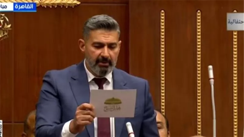 ياسر جلال بعد أداء يمين «الشيوخ»: أسأل الله التوفيق لأداء واجبي بأمانة