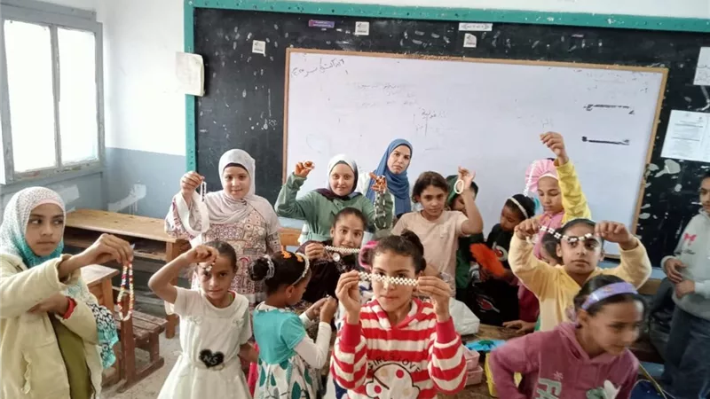 ورش فنية وعروض مبهجة في ختام القافلة الثقافية بقرية بنجر 15 بالإسكندرية