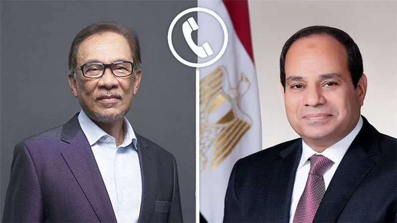 الرئيس السيسى يثمّن المواقف الماليزية الداعمة للقضية الفلسطينية