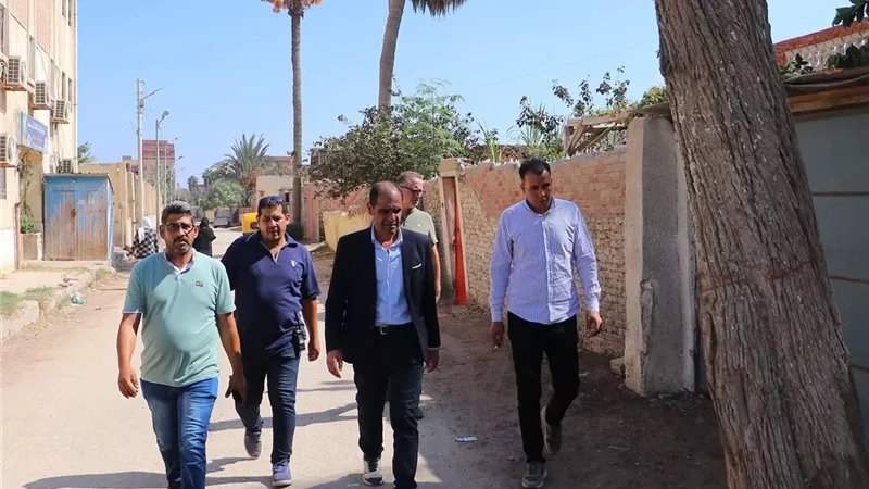 كفر الشيخ تواصل تطوير طريق مسار العائلة المقدسة وتأهيل الطريق وتجميله 