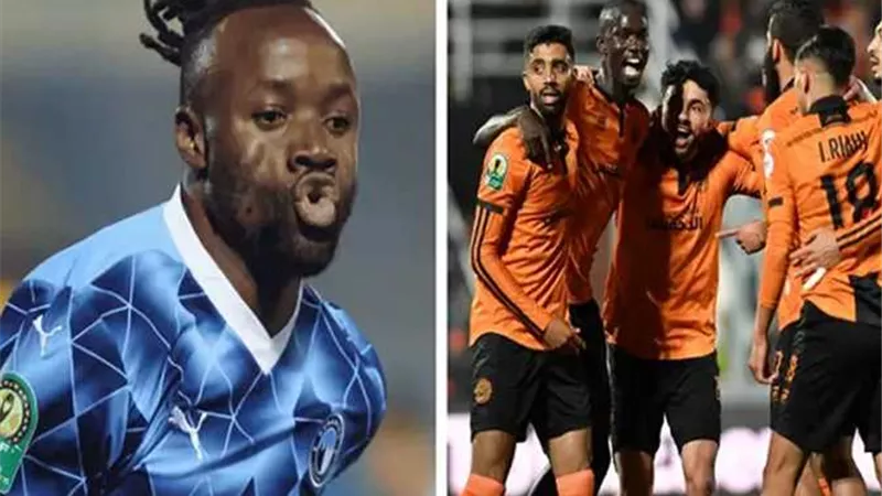 الشوط الأول انتهي.. التعادل السلبي يسيطر على لقاء بيراميدز ونهضة بركان بالسوبر