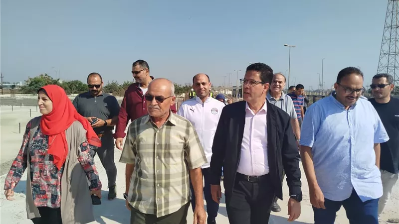 رئيس جامعة بنها يتفقد المشروعات الإنشائية الجديدة.. ويعلن إنشاء متحف